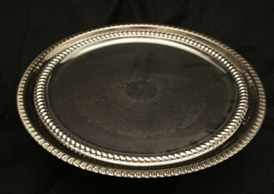 Tray 18 by 23 Silver plate  $12.00