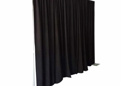 Pipe and Drape 10' Long 8' High / Colors & Sizes available