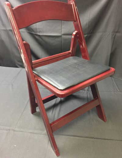 Mahogany Padded Garden Chair